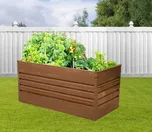 Vyvýšený zahradní záhon BestBerg VZ-1100D / 1100 l / 180 x 90 x 70 cm / dřevo