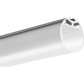 LED lišta LED hliníkový profil KLUŚ JAZ stříbrná anoda 3m