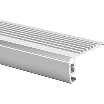 LED lišta LED hliníkový profil KLUŚ STEKO stříbrná anoda 3m