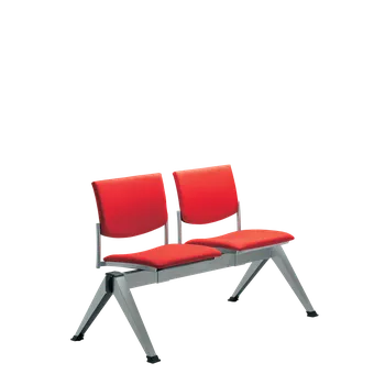 2místná lavice Seance 099-2-N2 (podnož šedá RAL 9006)