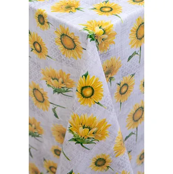Prostěradlo SILNÁ UBROUS CERATA SLUNEČNICE NA MÍRU - METRÁŽ