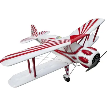 RC model letadla Bücker Bü-133 "Jungmeister" 1,65m Červeno/Bílý