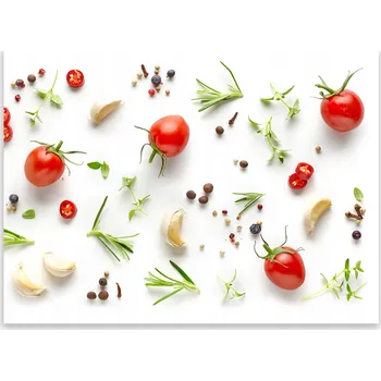 Kuchyňské prkénko Skleněná Ochranná Deska a Krájecí Prkénko | Indukce, Sporák ds-0527