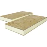 termPIR ʎ 0,022 OSB AL OSB desky tepelná izolace 2 500 x 1 200 mm 22 mm + 22 mm | 63 m² | 21 ks 20 mm