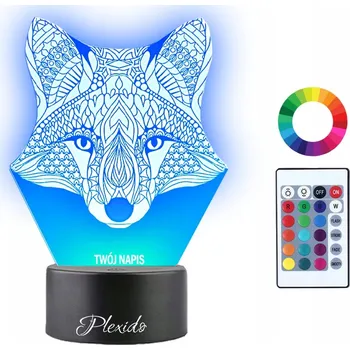 Lampička Plexido vícebarevná Noční lampa