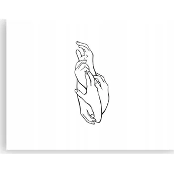 Obraz Obraz plakát do obýváku ložnice 40x30 ruce foto na zeď bez rámu