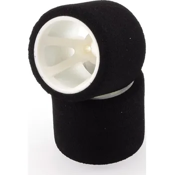 RC náhradní díl Mechové zadní gumy, 1/12, bílý disk, HAGBERG Edition RED (EOS CARPET)