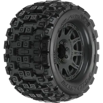 RC model Pro-Line kolo 3.8", pneu Badlands MX38, disk Raid H17 černý (2)