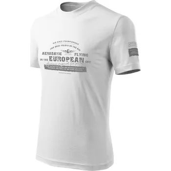Pánské tričko Antonio pánské tričko Aerobatica bílé S