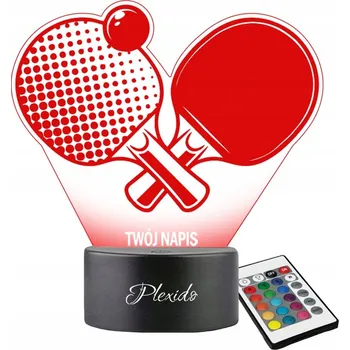 Lampička Plexido vícebarevná Noční lampa