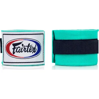 Bandáž na box a MMA Fairtex Boxerské bandáže omotávky dlouhé HW2 4,5m Zelené