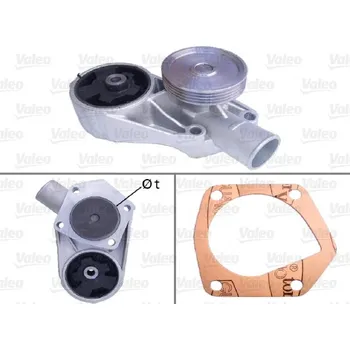 Chladič motoru Vodní čerpadlo, chlazení motoru VALEO 506522