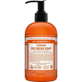 Nestandardní parfém Dr. Bronner's - Tea Tree Organic Sugar Soap Mýdla 355 ml unisex