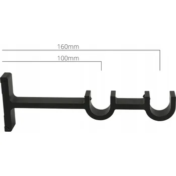 Držák garnýže dvojitý moderní 19 Bojanek