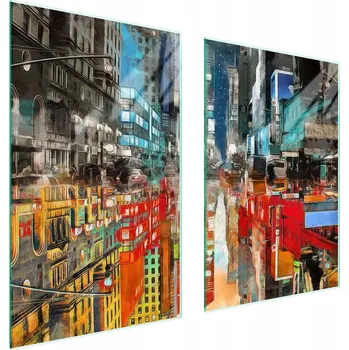 Kuchyňské prkénko Krájecí deska TMK ArtDeko sklo 2 ks