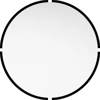 Zrcadlo EBS Emilia Kulaté zrcadlo 60 cm, kovový rám, černá mat