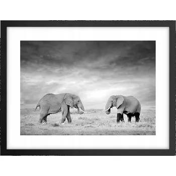 Obraz Obraz plakát v černém rámu do obýváku 40x30 slunce foto plakáty na zeď