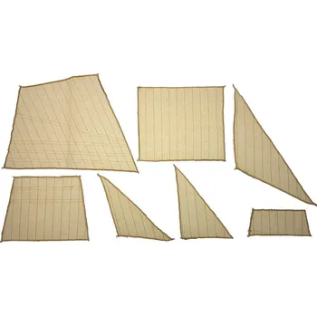 RC model lodě Dušek Le Cerf 1779 1:72 - sada plachet