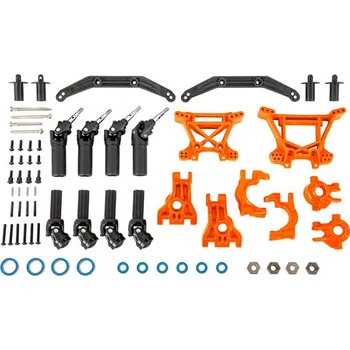 RC náhradní díl Traxxas tuningová sada HD oranžová (pro Hoss, Slash 4x4 a Rustler 4x4)