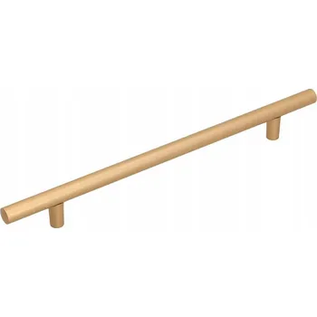 Nábytkové kování Nábytková úchytka reling GAMET RE10 320/400MM ZLATÁ MATNÁ