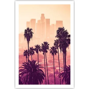 Obraz Obraz plakát do obýváku, ložnice 61x91 cm – plakáty s motivem města na zeď, bez rámu