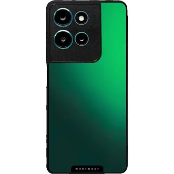 Pouzdro na mobilní telefon Lesklý kryt Mobiwear Glossy - Motorola Moto G75 5G - G061G Zelený odstín (Prémiové lesklé pouzdro, obal, kryt Mobiwear Glossy na mobil Motorola Moto G75 5G - G061G Zelený odstín, materiál Plast + TPU silikon - krytí po všech stranách, neošoupatelný potisk