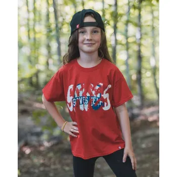 Chlapecké tričko TRIČKO DĚTSKÉ SAVES HELP - 5yrs - red - SHDET009 Velikost: 140cm (9-11)