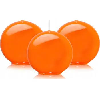 Svíčka Tradiční parafínová svíčka bez vůně Drobo 3 ks