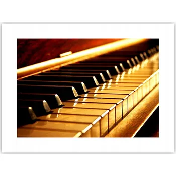 Obraz Obraz plakát do obýváku, ložnice 40x30 hudba foto na zeď bez rámu
