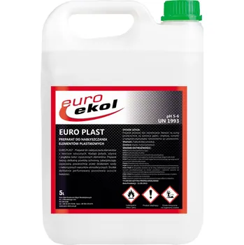 Čistič plastových dílů Euro-Ekol Plast 5L Leštidlo na plasty a gumu - Vysoce účinné