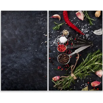 Kuchyňské prkénko Skleněná Ochranná Deska a Krájecí Prkénko | Indukce, Sporák ds-0403