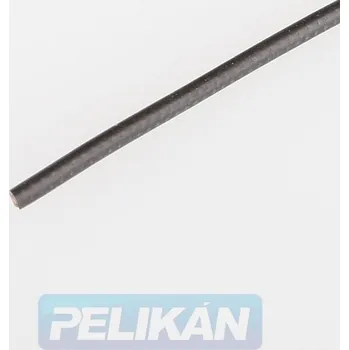 elektrický kabel Kabel silikon 0.5mm2 1m (černý),