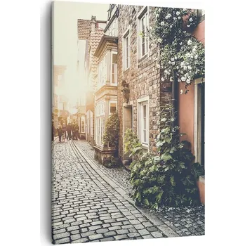 Obraz Obraz na plátně do obývacího pokoje ložnice 50x70 město obrazy na zeď canvas