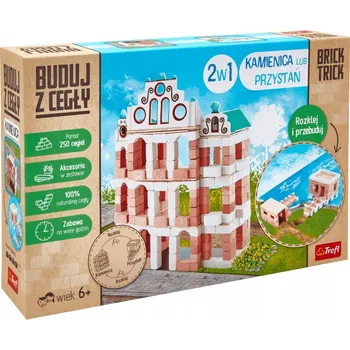 ostatní stavebnice Stavěj z cihel: Měšťanský dům nebo Přístav Brick Trick