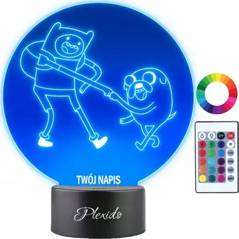 Lampička Plexido vícebarevná Noční lampa