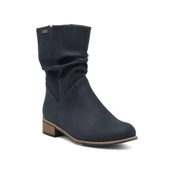 Dámská obuv Polokozačky Clara Barson WS14087-02 Tmavomodrá 37