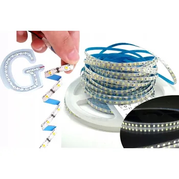 LED páska LED PÁSEK ZIG ZAG ohebný do zatáček, 12V 7,2W/m IP20, šířka 6mm, 1m