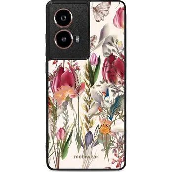 Pouzdro na mobilní telefon Lesklý kryt Mobiwear Glossy - Motorola Moto G85 5G - G031G - Rozkvetlá louka (Prémiové lesklé pouzdro, obal, kryt Mobiwear Glossy na mobil Motorola Moto G85 5G - G031G - Rozkvetlá louka, materiál Plast + TPU silikon - krytí po všech stranách, neošoupateln