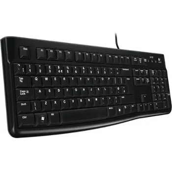 Klávesnice Logitech kabelová klávesnice K120 (QWERTZ DE) - černá
