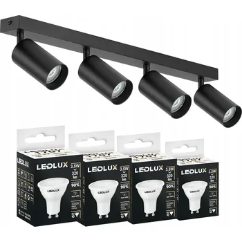 Stropní svítidlo lišta halogenová objímka 4xGU10 3,5W