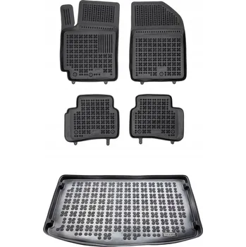 autokoberec Gumová sada autokoberců a rohože Kia Rio IV od 2020 Hatchback horní podlaha ba