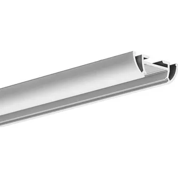 LED lišta LED hliníkový profil KLUŚ TOST stříbrná anoda 2m