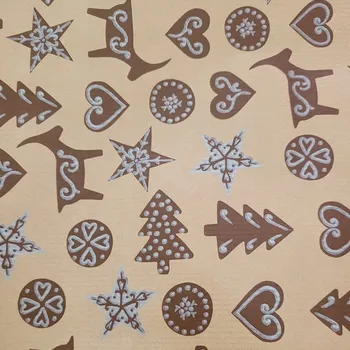 Obraz Vánoční balicí papír 57cm x 2m 2m499