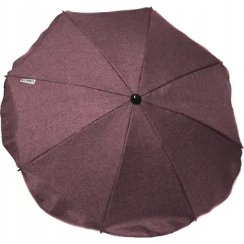 Slunečník ke kočárku Slunečník na kočárek EDISA 65 cm červený