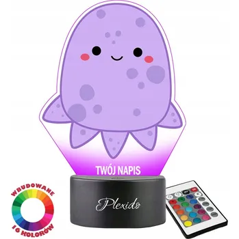 Lampička Plexido vícebarevná Noční lampa