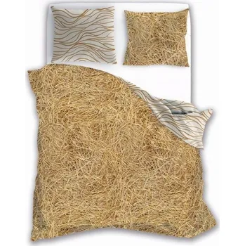 Povlečení Povlečení - 200x200 - Sláma FARO - Oeko Tex