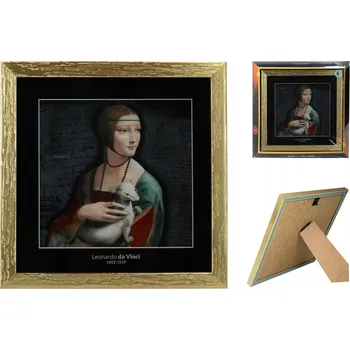 Obraz Obraz - Leonardo da Vinci, Dáma s hranostajem (CARMANI)