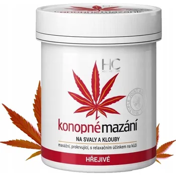 Masážní přípravek Medicprogress Konopná hřejivá mast 250 ml