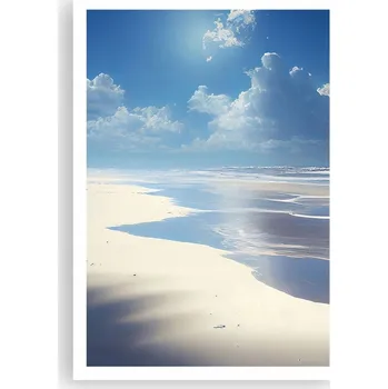 Obraz Plakát na zeď bez rámu 70x100 pláž obraz plakáty do obývacího pokoje ložnice