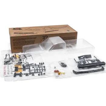 RC náhradní díl Čirá karoserie PEUGEOT 504 včetně příslušenství, licencovaná, 313mm